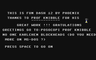 Fun Dash 12 — sstitle (WOR)