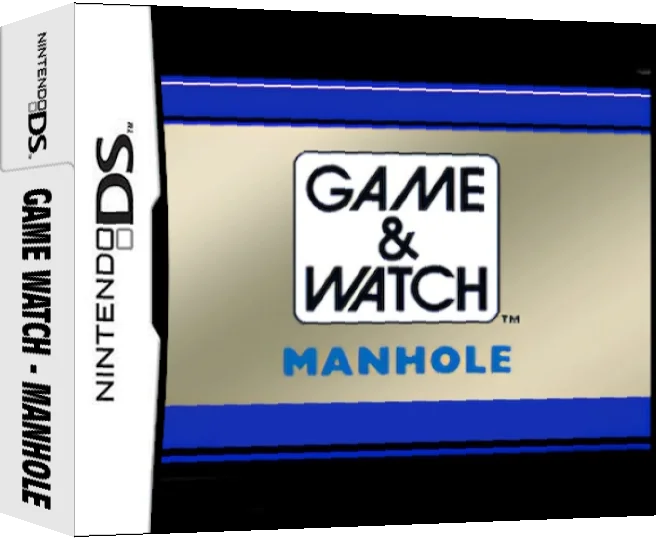 Game and Watch - Manhole — box-3D (WOR)