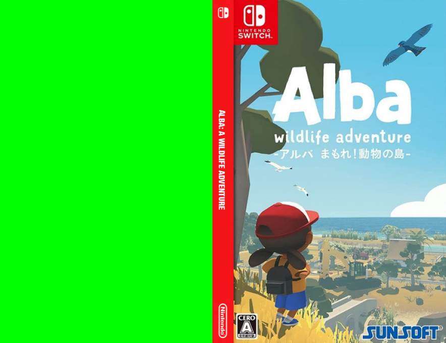 Alba - A Wildlife Adventure — box-texture (JP)