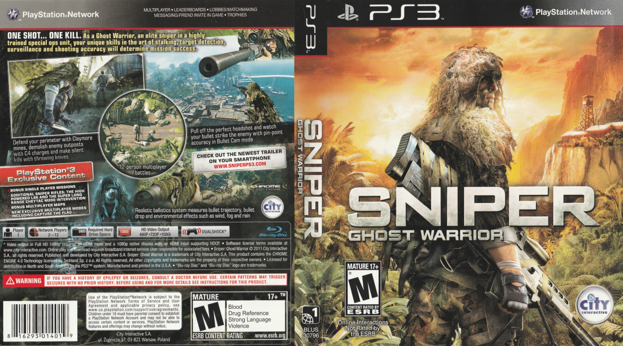 Sniper - Ghost Warrior — box-texture (US)