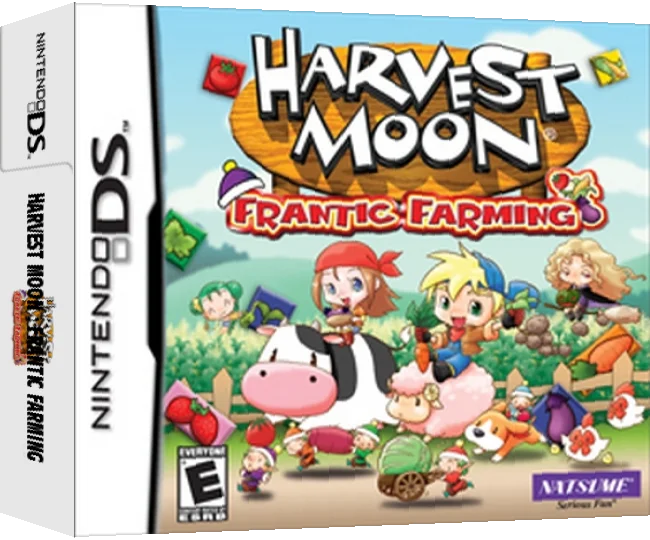 Harvest Moon - Frantic Farming — box-3D (US)