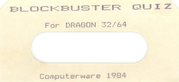 Blockbuster Quiz — support-texture (WOR)