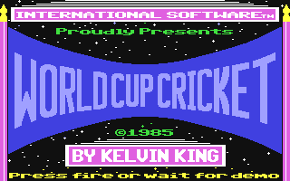 One-day Cricket — sstitle (US)