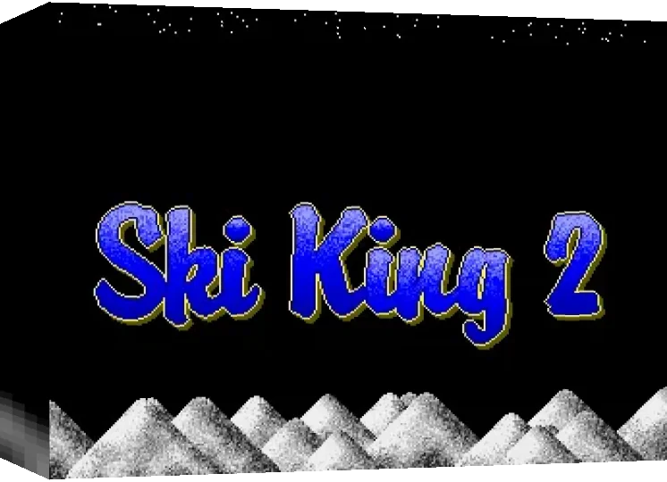 Ski King II — box-3D (WOR)