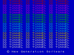 3D Tunnel — sstitle (WOR)