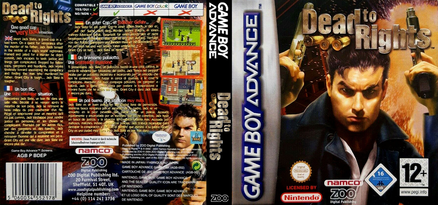 Dead To Rights — box-texture (EU)