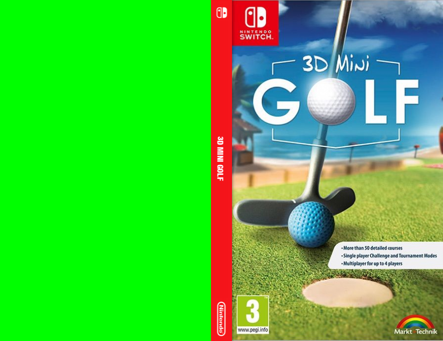 3d Mini Golf — box-texture (EU)