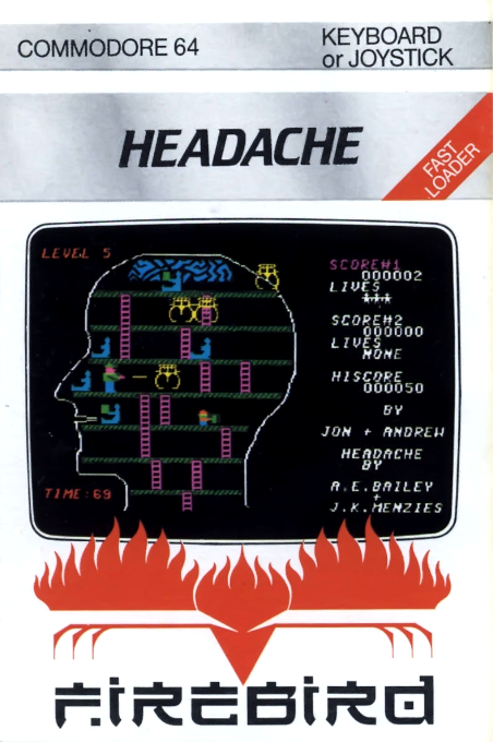 Headache box art