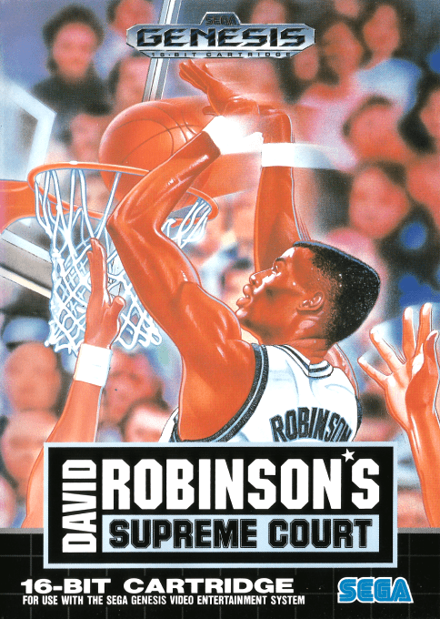 David Robinson Basketball — box-2D (CA)