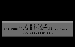 Muddle — sstitle (WOR)