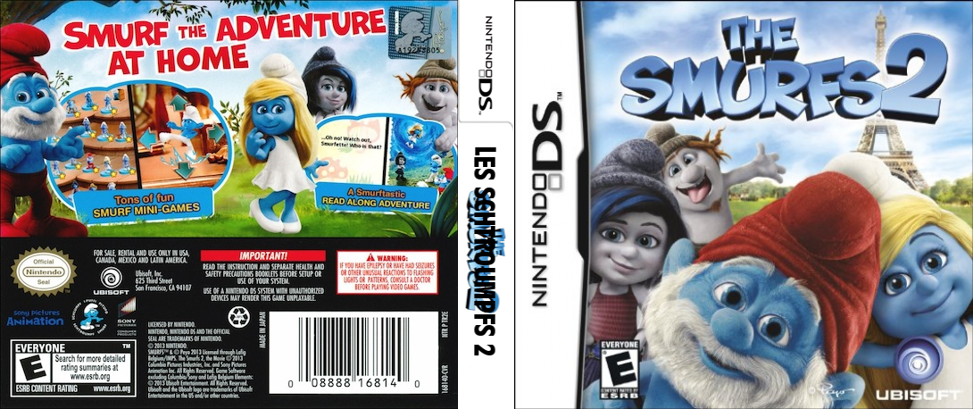 Smurfs 2, The — box-texture (US)
