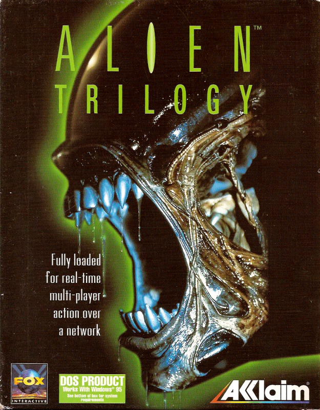 Alien Trilogy — box-2D (EU)
