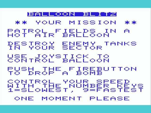 Balloon Blitz — sstitle (WOR)