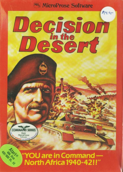 Decision In The Desert box art