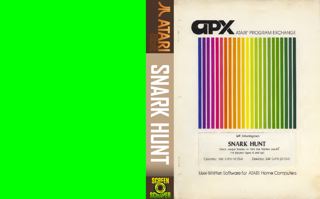 Snark Hunt — box-texture (US)