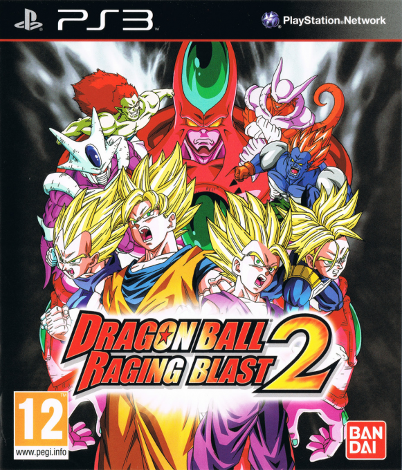 Dragon Ball - Raging Blast 2 — box-2D (EU)