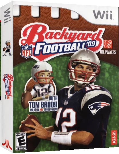 Backyard Football '09 — box-3D (US)