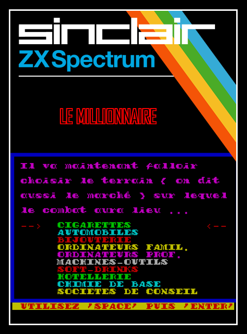Millionnaire, Le box art