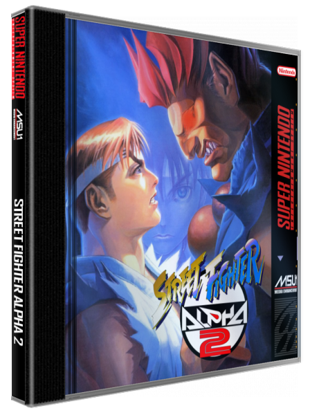 Street Fighter Alpha 2 — box-3D (US)