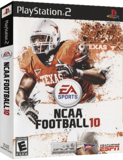 NCAA Football 10 — box-3D (US)