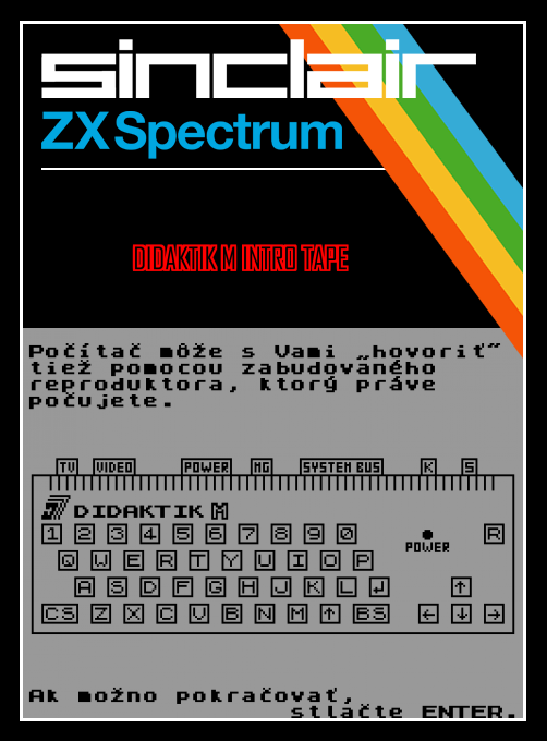 Didaktik M Intro Tape box art