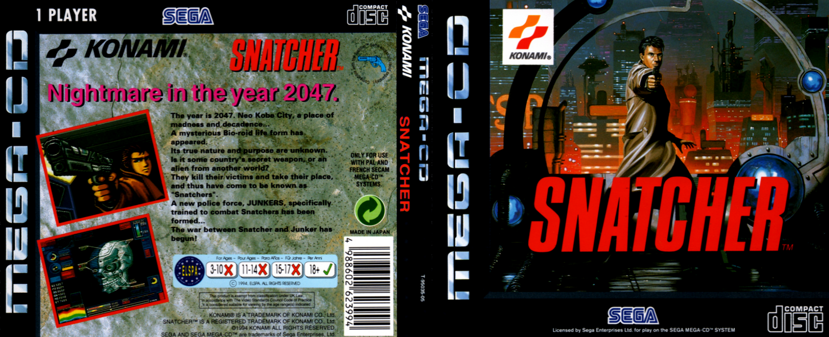 Snatcher — box-texture (EU)