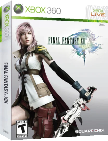 Final Fantasy XIII — box-3D (US)