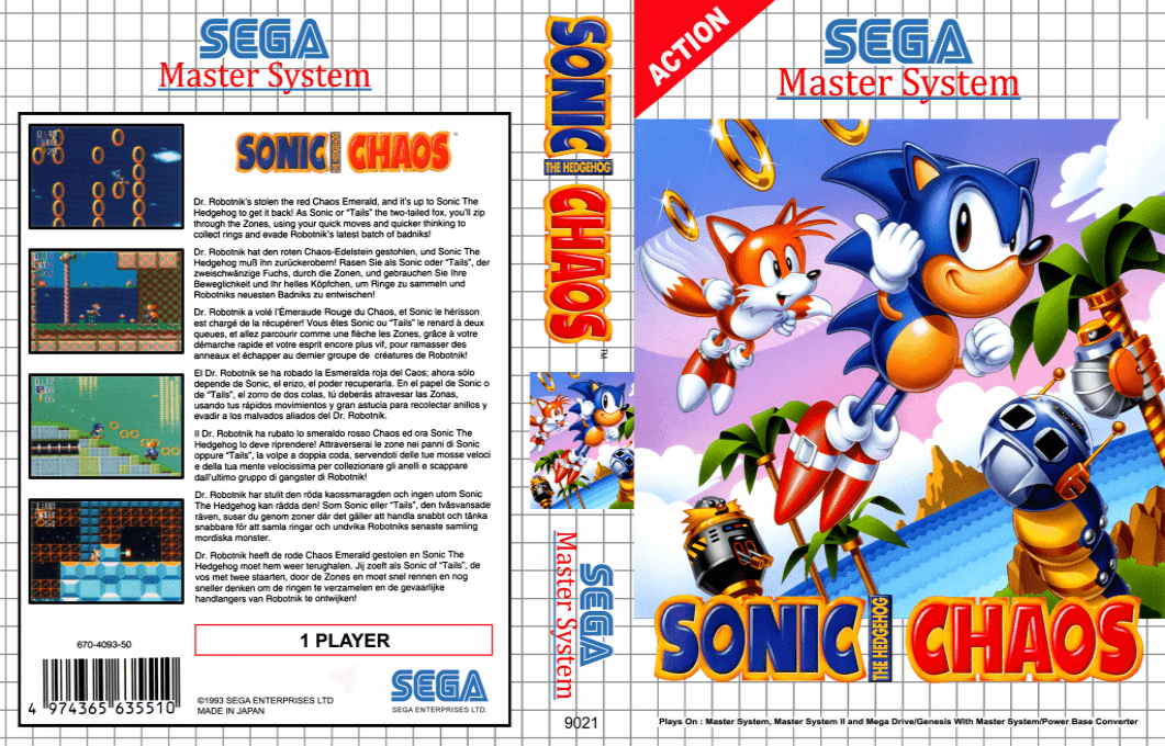 Sonic Chaos — box-texture (EU)