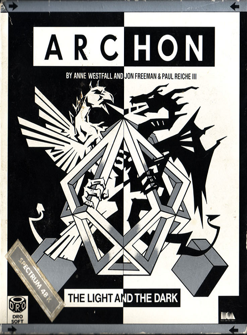 Archon - The Light And The Dark — box-2D (SP)