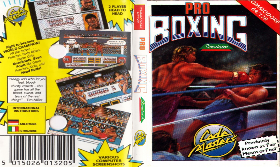 Pro Boxing Simulator — box-texture (EU)