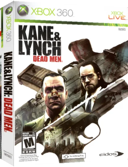 Kane & Lynch - Dead Men — box-3D (US)