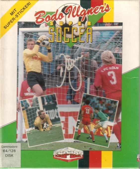 Gazza's Super Soccer — box-2D (DE)