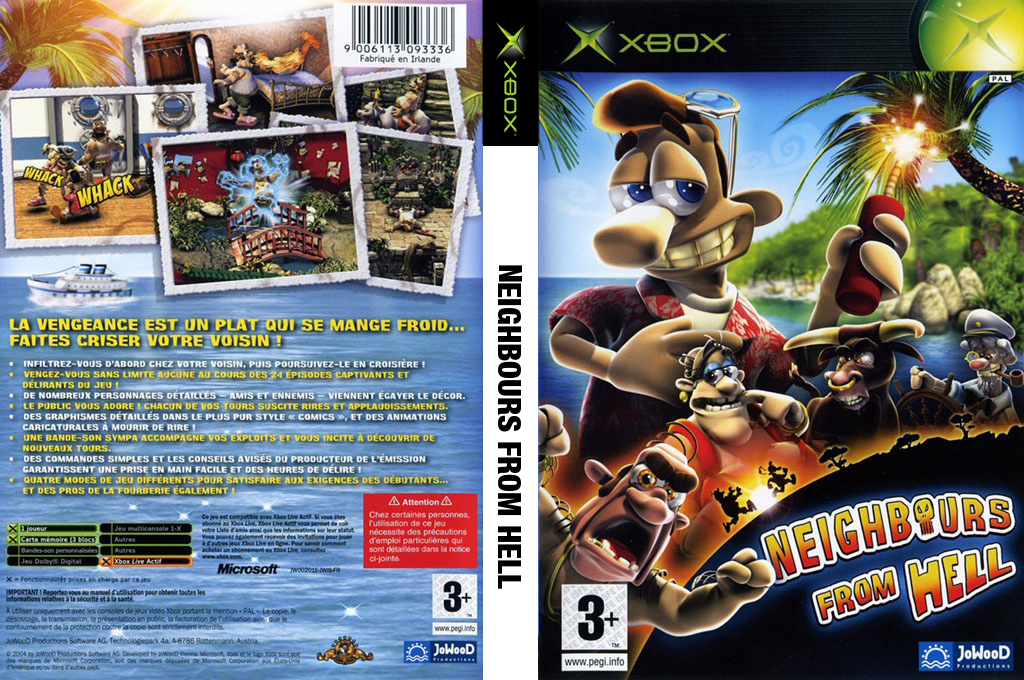 Neighbours From Hell — box-texture (FR)