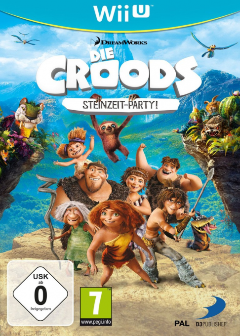 DreamWorks The Croods - Prehistoric Party! — box-2D (DE)