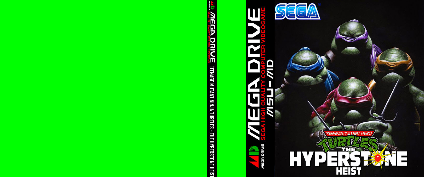Teenage Mutant Ninja Turtles : The Hyperstone Heist — box-texture (WOR)