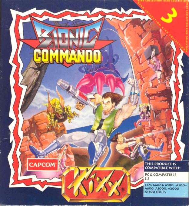 Bionic Commando — box-2D (EU)