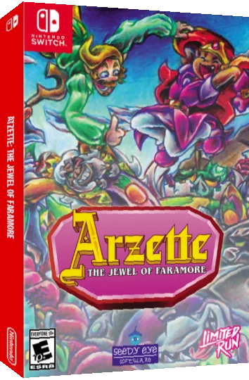 Atzette - The Jewel of Faramore — box-3D (US)