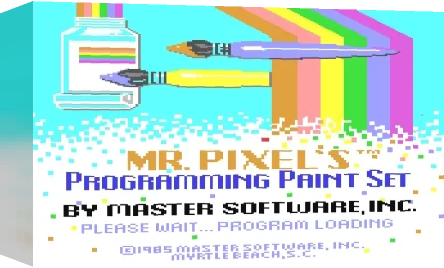 Mr. Pixel's Programming Paint Set — box-3D (WOR)