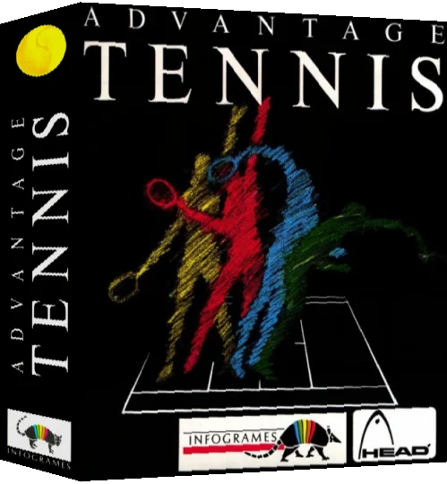 Advantage Tennis — box-3D (EU)