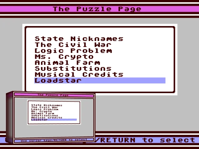 The Puzzle Page #111 — mixrbv2 (WOR)