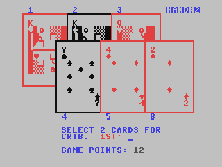 Cribbage Solitaire — ss (WOR)
