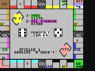 Monopoly CBM-64 — ss (DE)