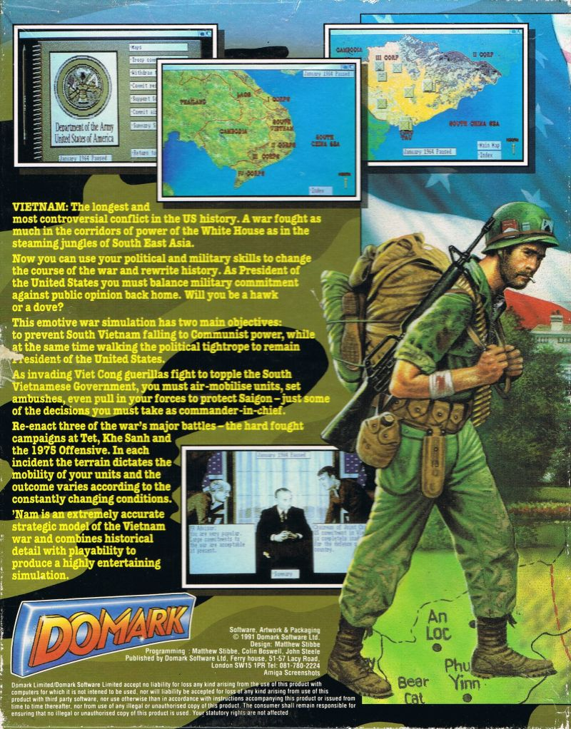 'Nam 1965-1975 — box-2D-back (EU)