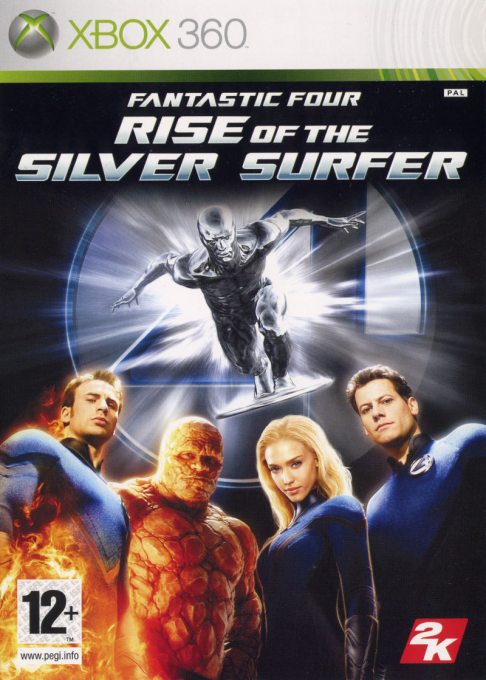 Fantastic Four - Rise of the Silver Surfer — box-2D (EU)