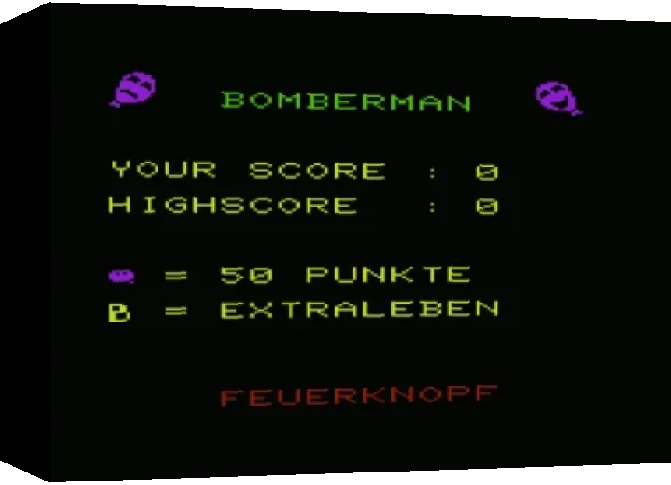 Bomberman — box-3D (WOR)