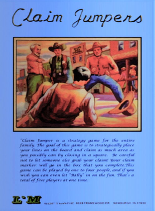 Claim Jumpers box art