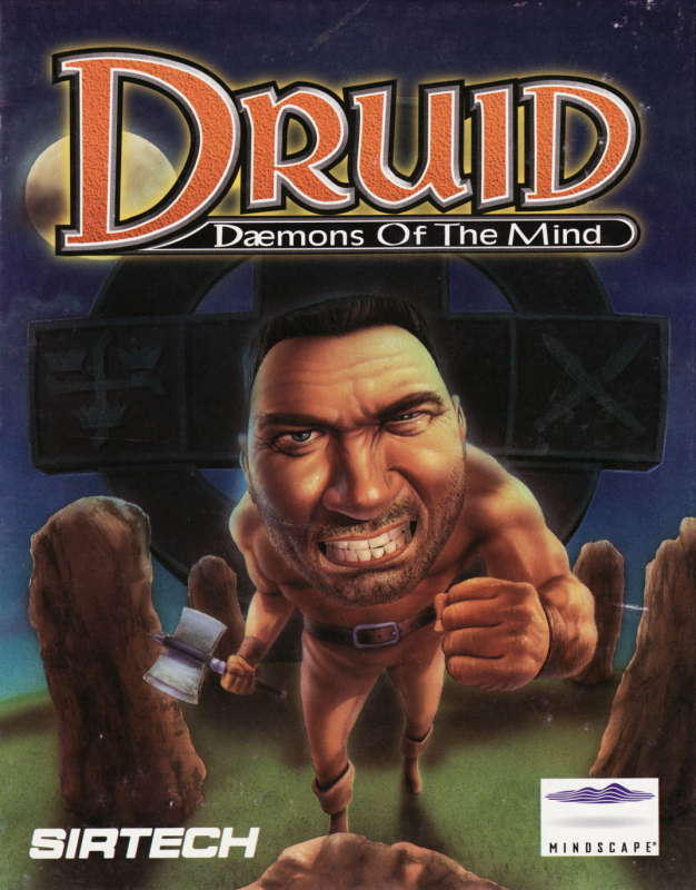 Druid - Daemons Of The Mind — box-2D (EU)