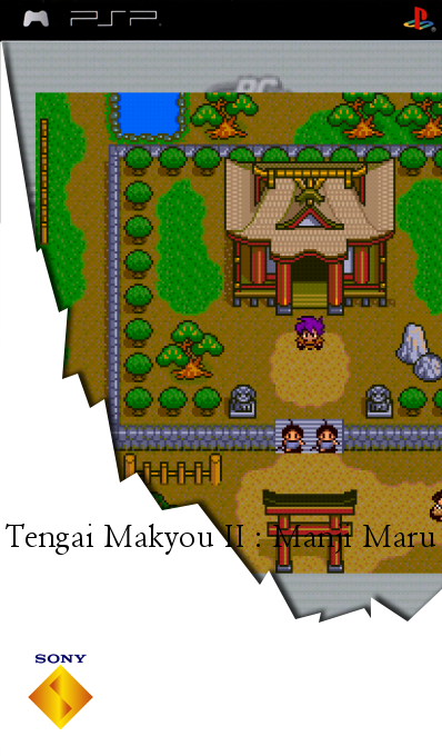 Tengai Makyou II - Manji Maru — box-2D (SS)