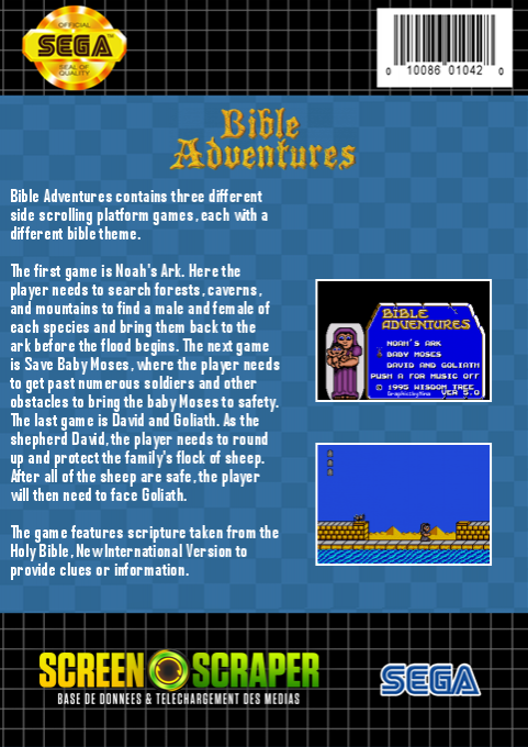 Bible Adventures — box-2D-back (SS)