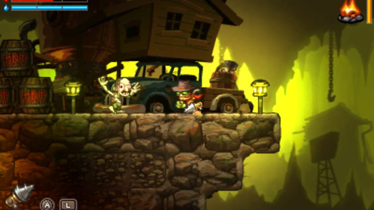 SteamWorld Dig — screenshot (WOR)
